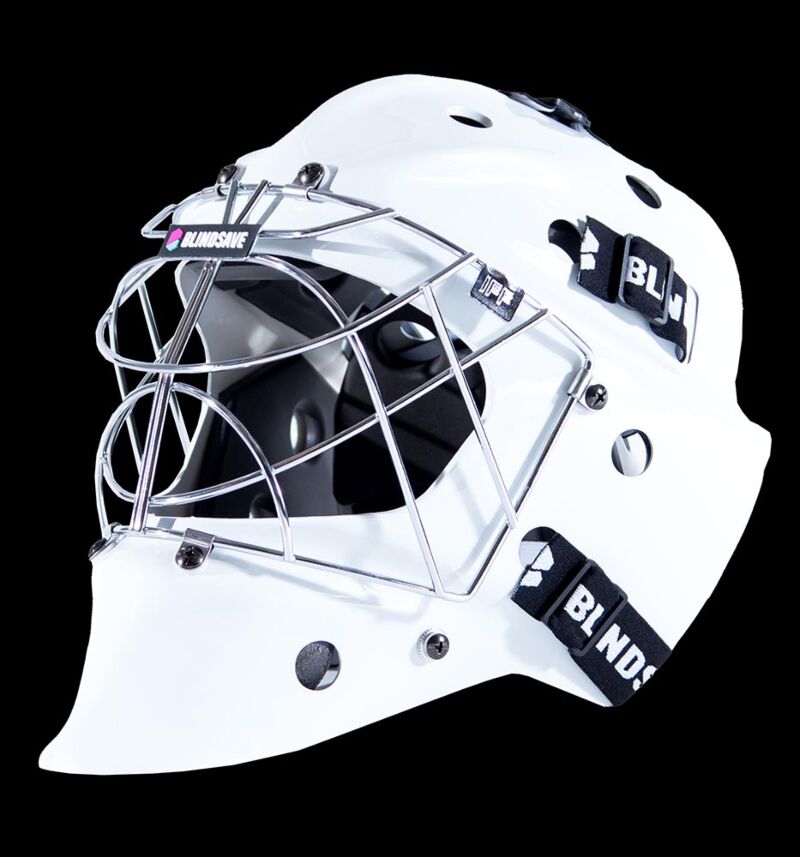 Blindsave Goalie Mask ORIGINAL white Blindsave Goalie Mask ORIGINAL white