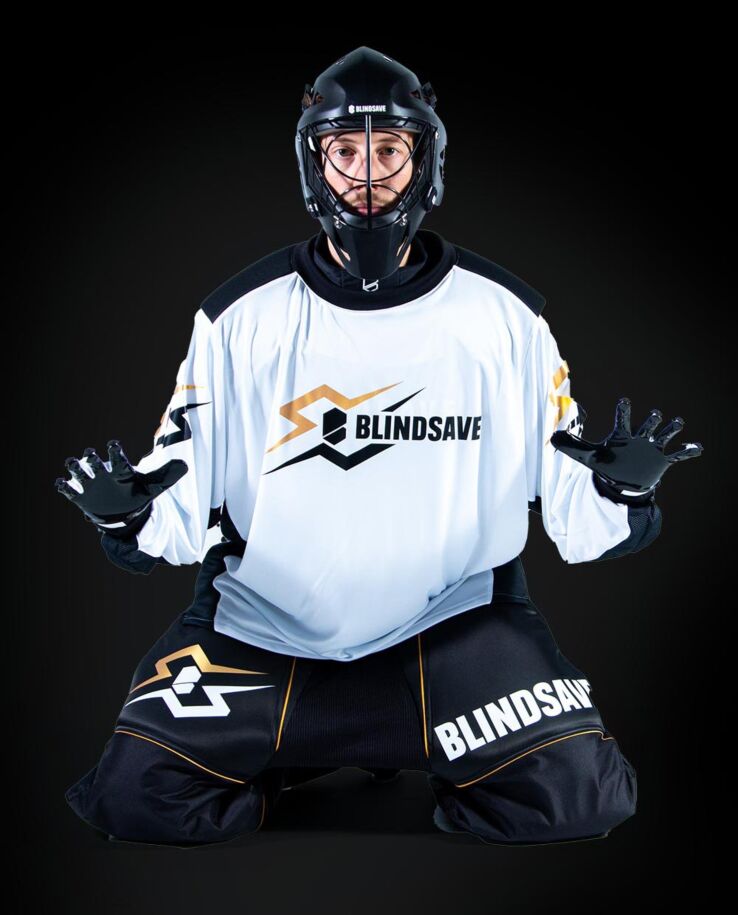 Blindsave Goalieshirt X white Blindsave Goalieshirt X white
